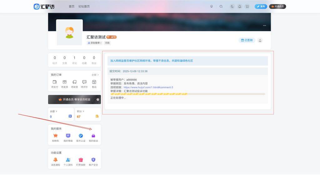 图片[2]-子比主题 – 用户中心我的投诉页面（三款）-汇聚访